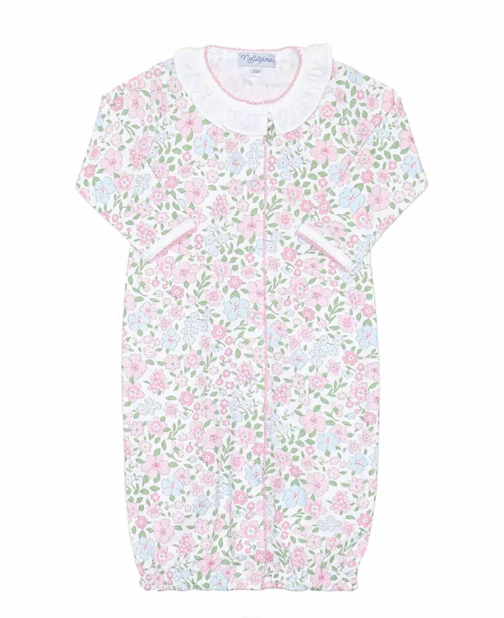 NEW NELLA PIMA girl's english garden converter gown in pink